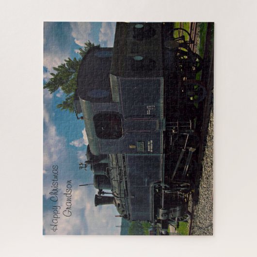 Puzzle Petit-fils de Noël. (Vertical)