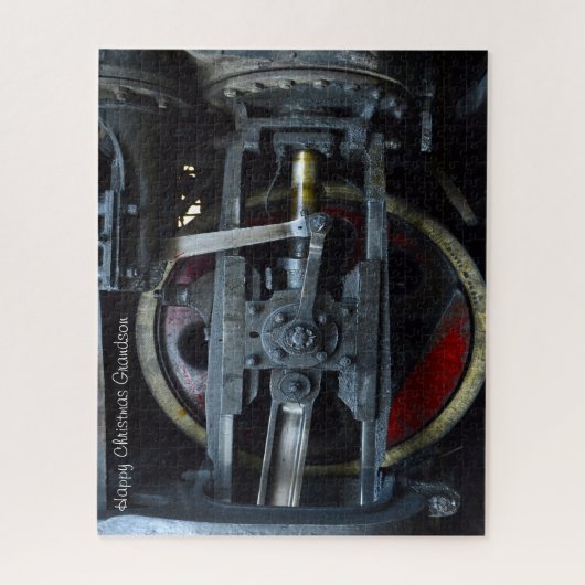 Puzzle Petit-fils de Noël. (Vertical)