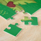 Puzzle Petit-fils Premier anniversaire mignon Lion Jigsaw (Côté)