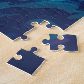 Puzzle Petit garçon à bord d'un navire à fusée volant dan (Côté)