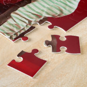 Puzzle Petit garçon décorant un chien (Côté)