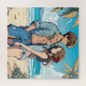Puzzle Petit garçon et fille (Horizontal)