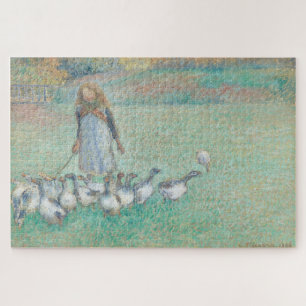 Puzzle Petit Gardien d'Oies (1886) de Camille Pissarro