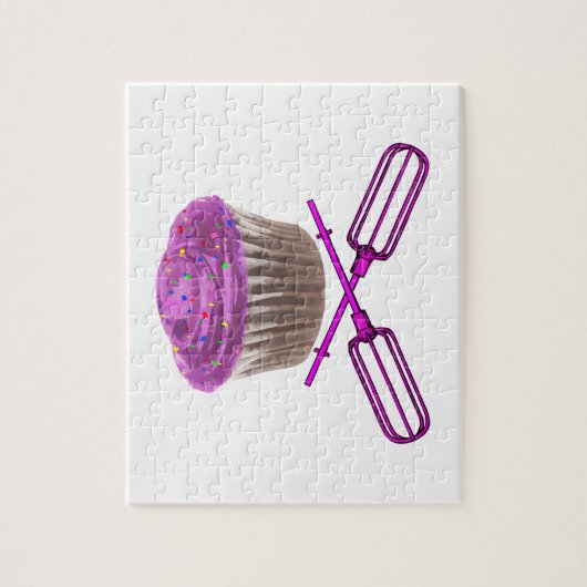 Puzzle Petit gâteau et Crossbeaters (Vertical)