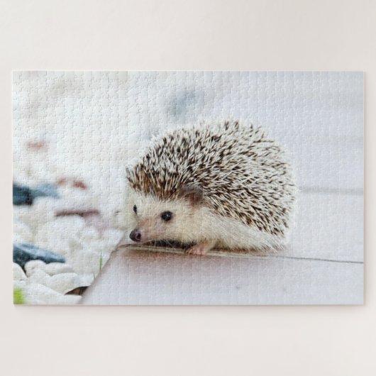 Puzzle Petit hérisson mignon (Horizontal)