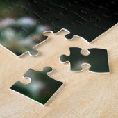 Puzzle Petit oiseau mignon sur plante (Côté)