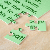 Puzzle Petit poème de grenouille (Côté)