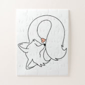 Puzzle Petit Renard Endormi (Vertical)