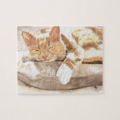 Puzzle Petit somme de chat (Horizontal)
