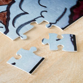 Puzzle PETIT SOURIS PÈRE NOËL (Côté)