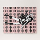 Puzzle petite amie danseuse rose (Horizontal)