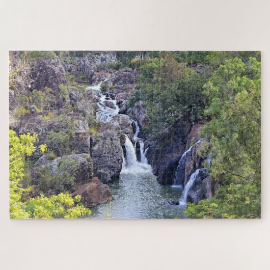 Puzzle Petite cascade de Millstream, Queensland, Australi (Horizontal)