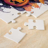 Puzzle Petite Chatte Féérique Chaton Sorcière (Côté)
