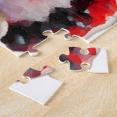 Puzzle Petite Chouette rouge (Côté)