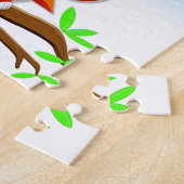 Puzzle Petite chouette sur une branche (Côté)