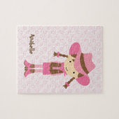 Puzzle Petite cowgirl rose (Horizontal)