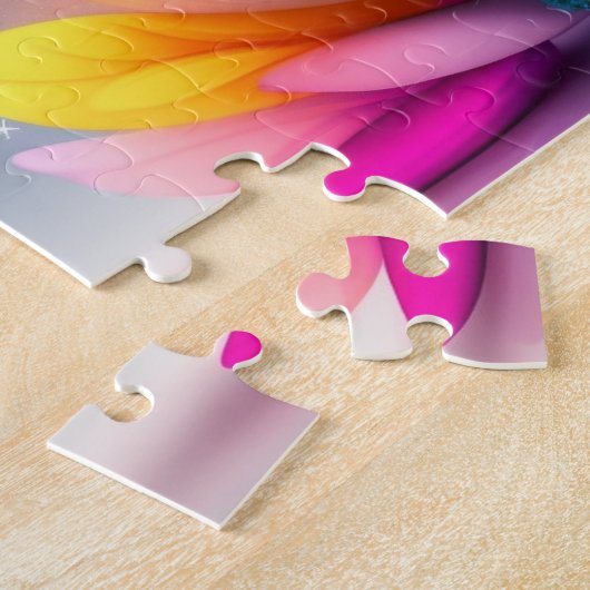 Puzzle Petite Fée colorée (Côté)