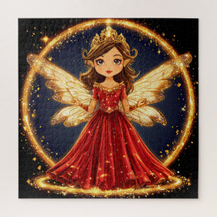Puzzle Petite Fée Mignonne Fantaisie Magique Cadeau pour