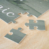 Puzzle Petite fée perchée sur un champignon et lumineuse  (Côté)