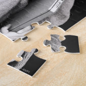 Puzzle Petite fille boit du café (Côté)