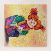 Puzzle Petite fille de clowns - Un joyeux cirque - Dessin (Horizontal)