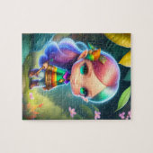 Puzzle Petite Fille Elfe Mignonne (Horizontal)
