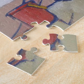 Puzzle Petite fille mignonne jouant dans le sable (Côté)