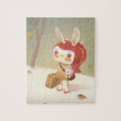 Puzzle Petite fille perdue dans la forêt (Vertical)