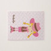 Puzzle Petite fille rose {blonde} (Horizontal)