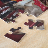 Puzzle Petite fille sur Merry-Go-Round (Côté)