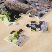 Puzzle petite galapagos tortue mangeant (Côté)