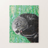 Puzzle Petite Loupe de mer douce peinture (Vertical)