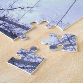Puzzle petite maison bleue (Côté)
