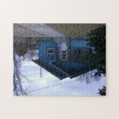 Puzzle petite maison bleue (Horizontal)