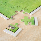 Puzzle Petite Miss Muffet assise sur une Tuffette (Côté)