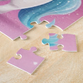 Puzzle Petite Parties scintillant Unicorne Personnalisé E (Côté)