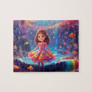 Puzzle Petite Princesse Colorée