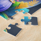 Puzzle Petite princesse colorée douce (Côté)