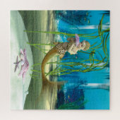 Puzzle Petite Sirène avec Fleur d'Anémone (Horizontal)