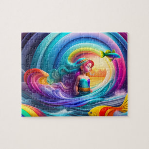 Puzzle Petite Sirène Colorée