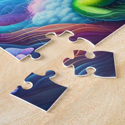 Puzzle Petite Sirène Colorée (Côté)