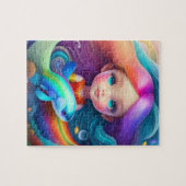 Puzzle Petite Sirène Douce Colorée (Horizontal)