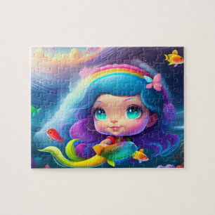 Puzzle Petite Sirène Douce Colorée