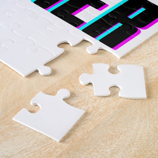 Puzzle Petite soeur Pony pourpre (Côté)