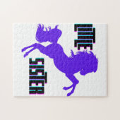 Puzzle Petite soeur Pony pourpre (Horizontal)