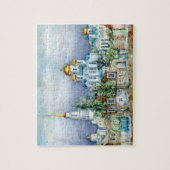 Puzzle Petite ville orthodoxe Zadonsk aquarelle (Vertical)