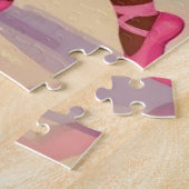 Puzzle Petites ballerines danse illustration mignonne (Côté)