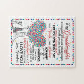 Puzzle Petites-filles amantes | Lettre à ma petite-fille (Horizontal)