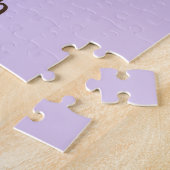 Puzzle Petites Filles Mignonne Sirène Violette (Côté)