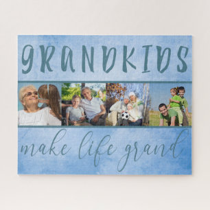 Puzzle Petits-enfants rendent la vie grandiose 4 Collage
